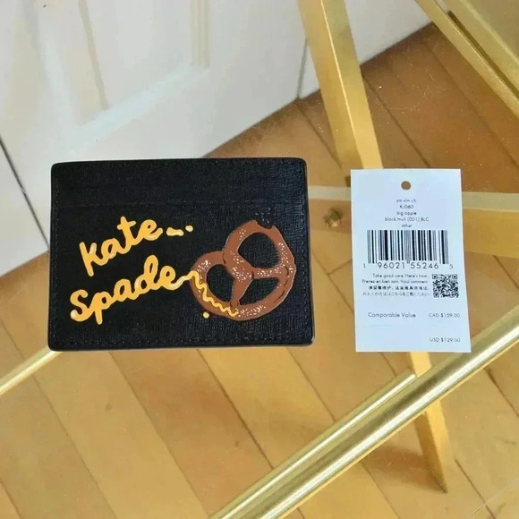 kate spade Accessories - Kate Spade KJ060 NYC Big Apple Small Slim Card Holder